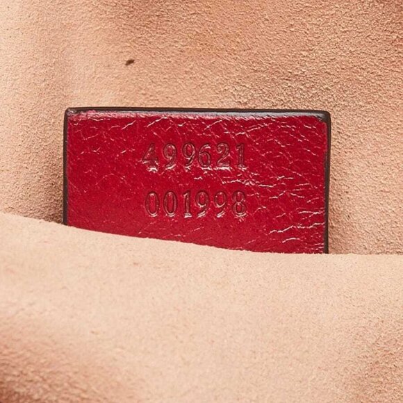 Gucci Blue Suede and Leather Vintage Web Ophidia Small Shoulder Bag - Picture 10 of 11